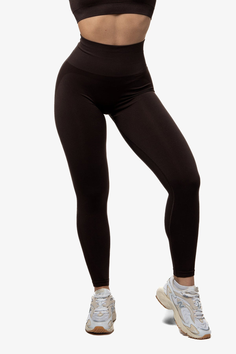 LEGGING SCULPT HIGH RISE SEAMLESS - WOOD