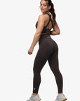 LEGGING SCULPT HIGH RISE SEAMLESS - WOOD