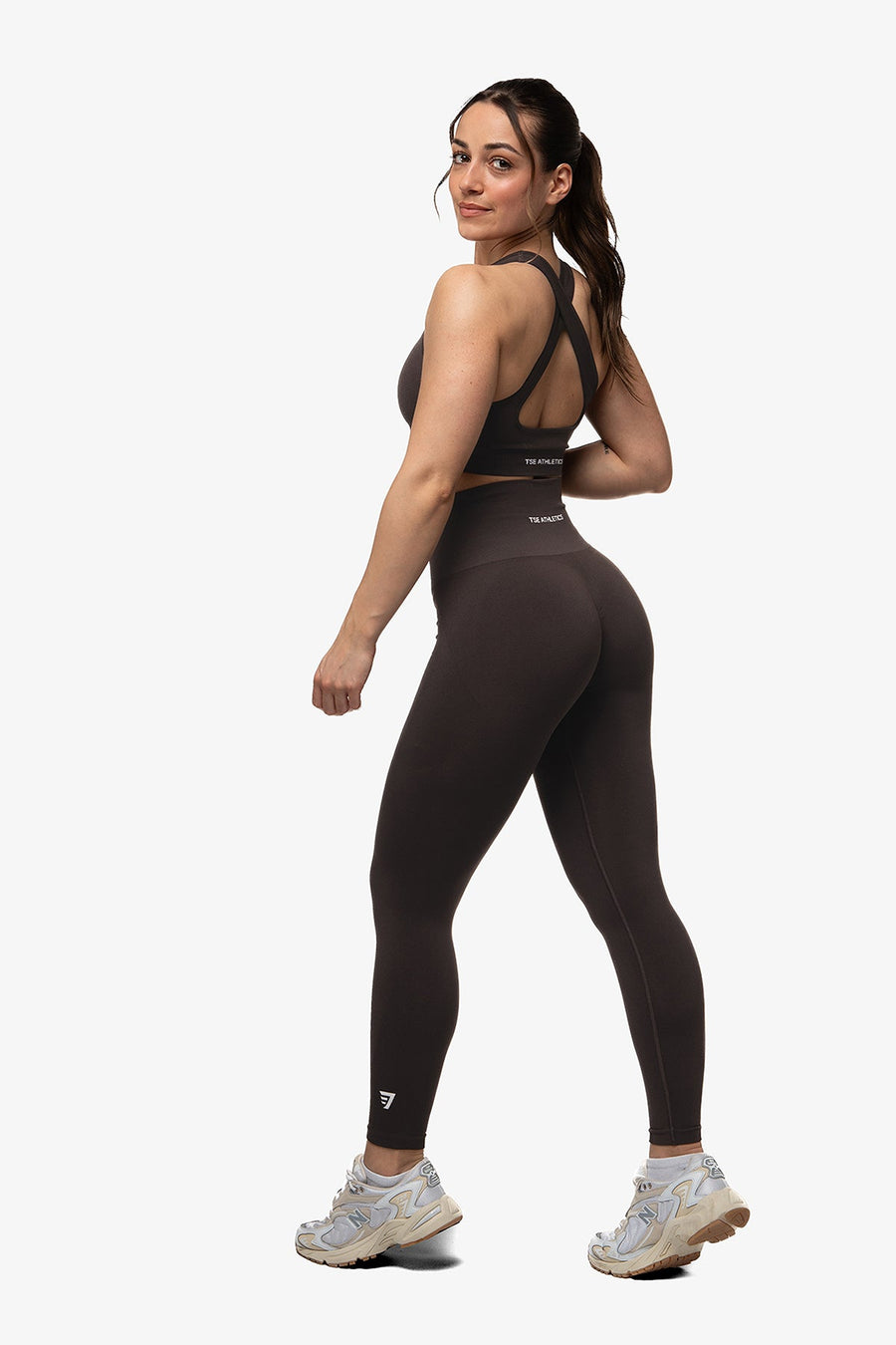 LEGGING SCULPT HIGH RISE SEAMLESS - WOOD