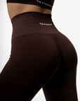 LEGGING SCULPT HIGH RISE SEAMLESS - WOOD