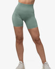 SHORT SCULPT HIGH RISE SEAMLESS - LAGOON