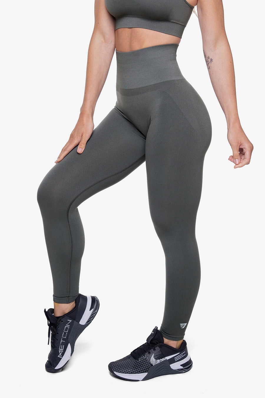 LEGGING SCULPT HIGH RISE SEAMLESS - GREY