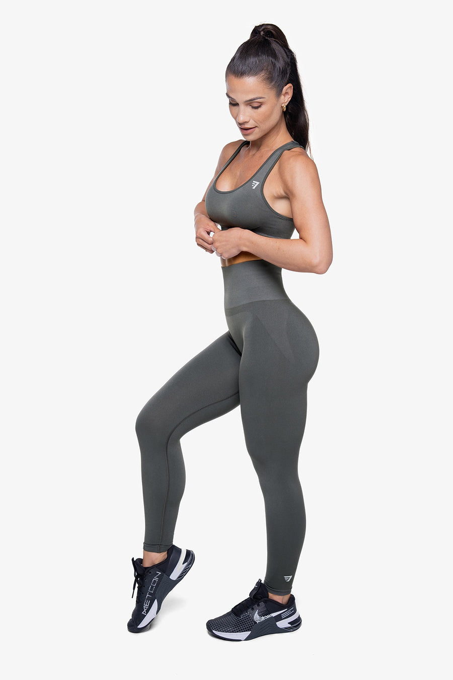 LEGGING SCULPT HIGH RISE SEAMLESS - GREY