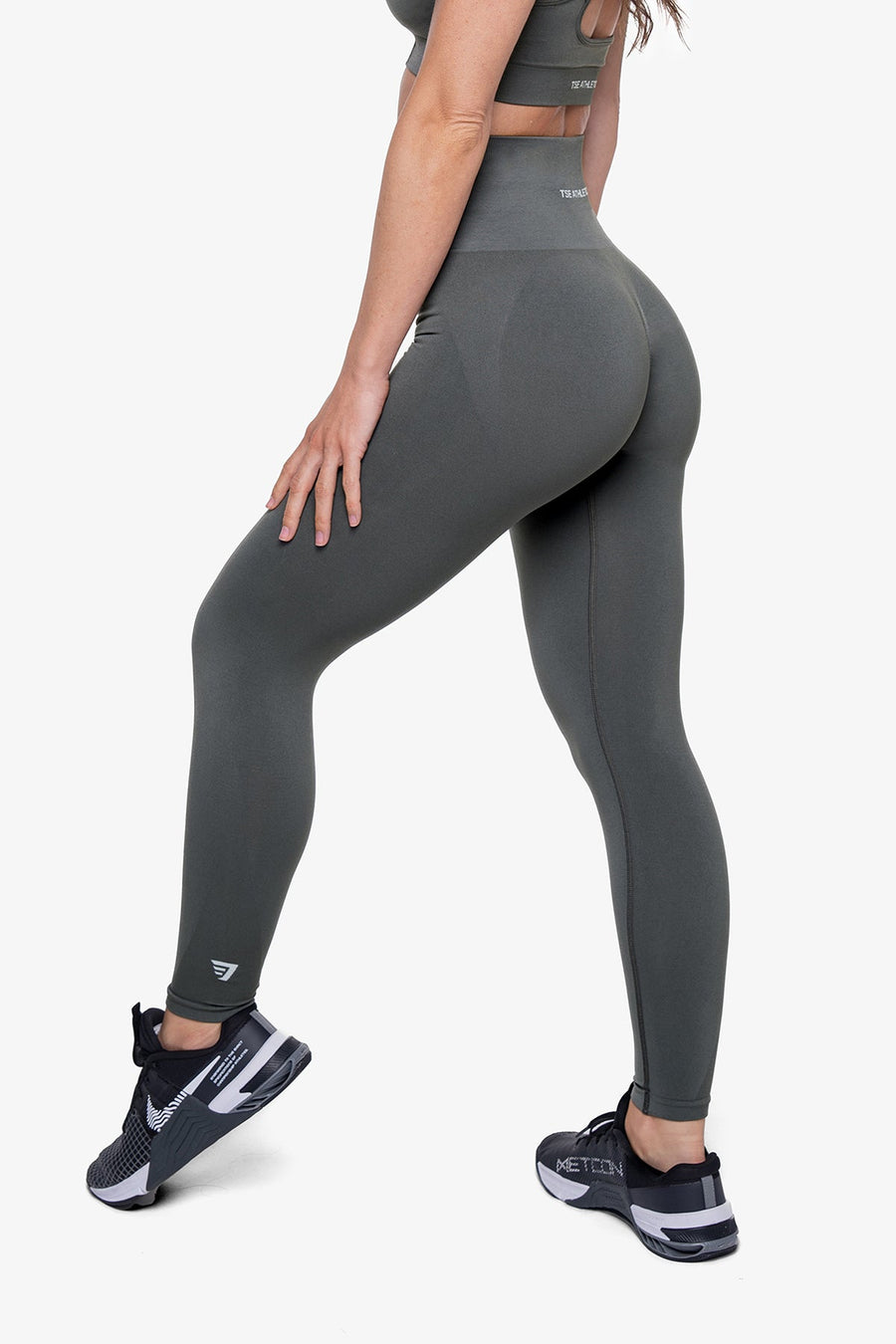 LEGGING SCULPT HIGH RISE SEAMLESS - GREY