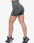 SHORT SCULPT HIGH RISE SEAMLESS - GREY