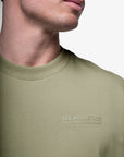 T-SHIRT OVERSIZE ACTIVE TERRY - FROSTY GREEN
