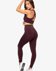 LEGGING SCULPT SEAMLESS - CRANBERRY