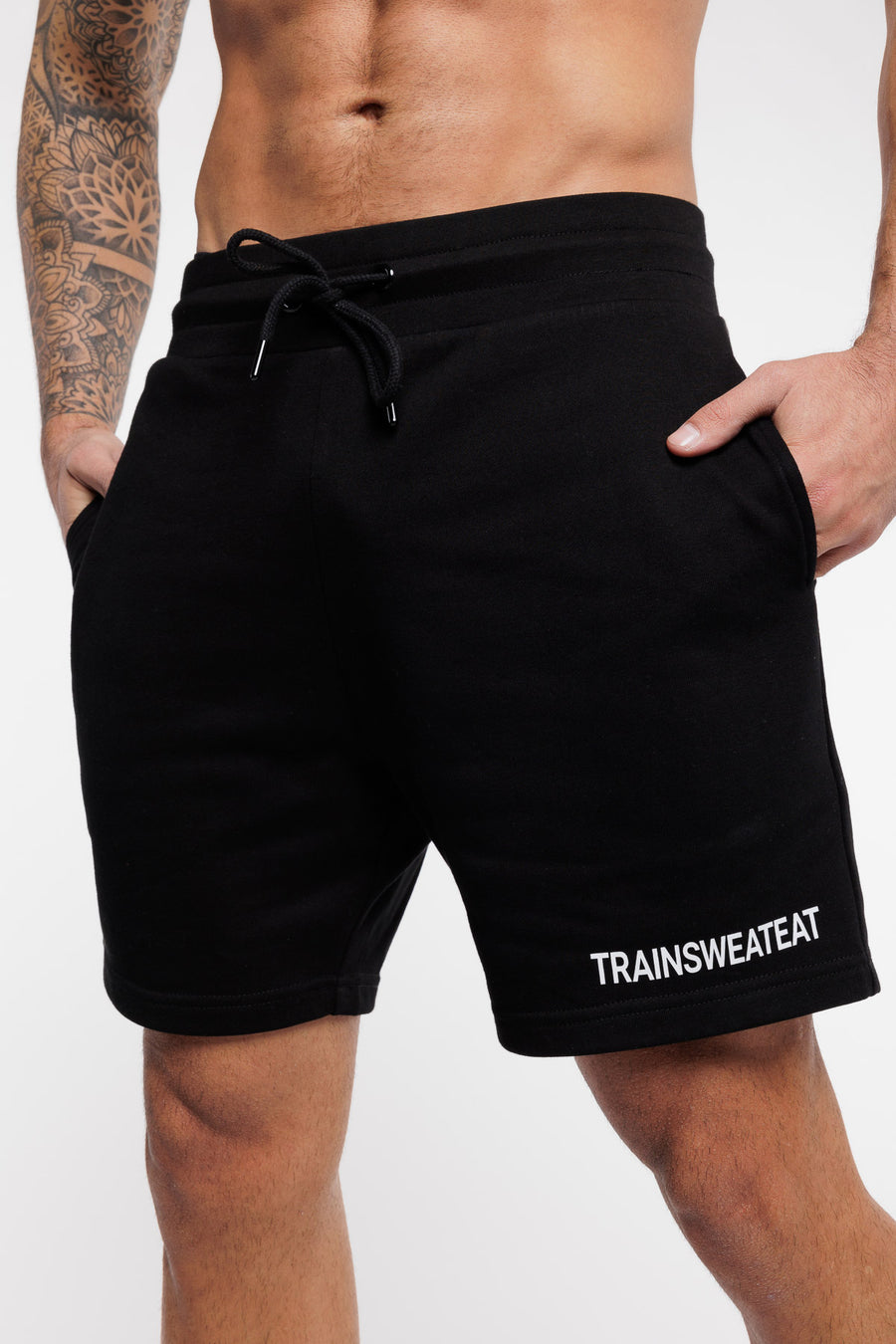 SWEATSHORT ESSENTIEL - NOIR