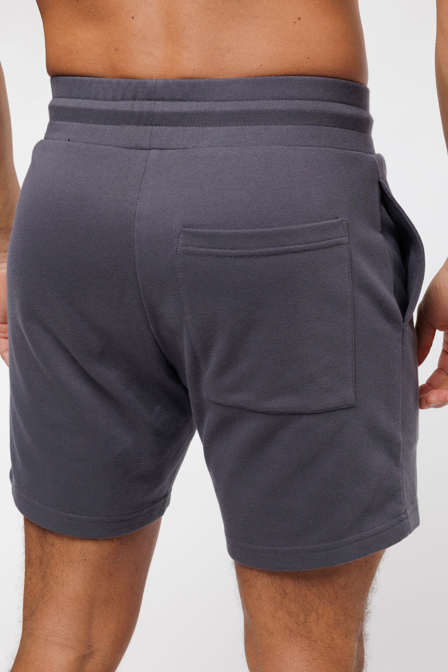 SWEATSHORT ESSENTIEL - ANTHRACITE