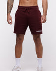 SWEATSHORT ESSENTIEL - RAISIN