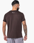 T-SHIRT RAGLAN PERFORMANCE - COFFEE