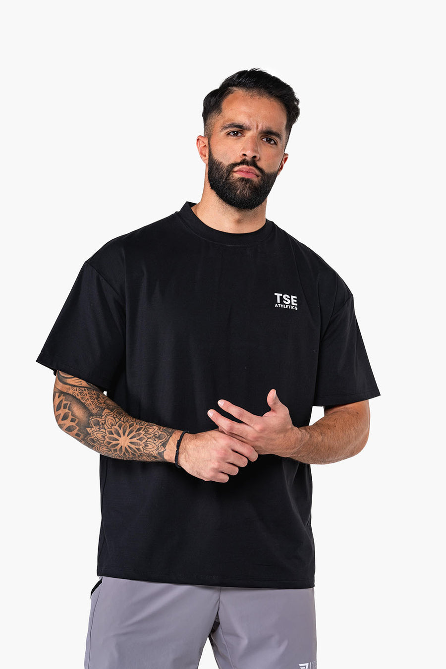 T-SHIRT OVERSIZE PERFORMANCE - NOIR