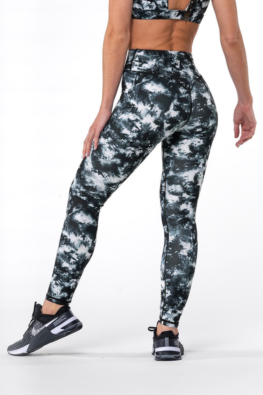 LEGGING CROSSED POCKET - STORM