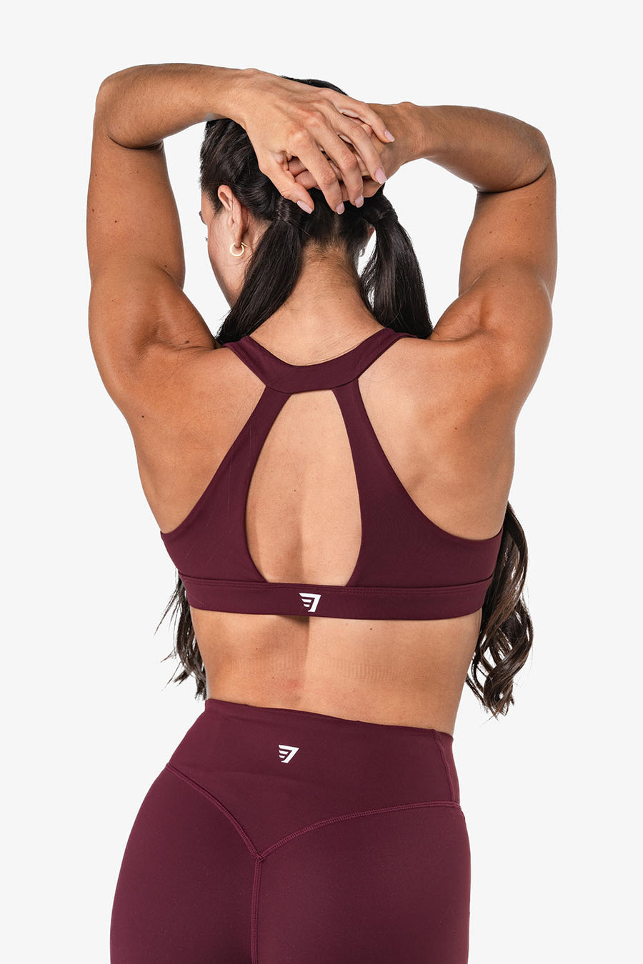 BRASSIERE TWIST STRONG BACK - RAISIN