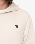 RELAXED HOODIE OFF - WHITE