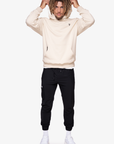 RELAXED HOODIE OFF - WHITE