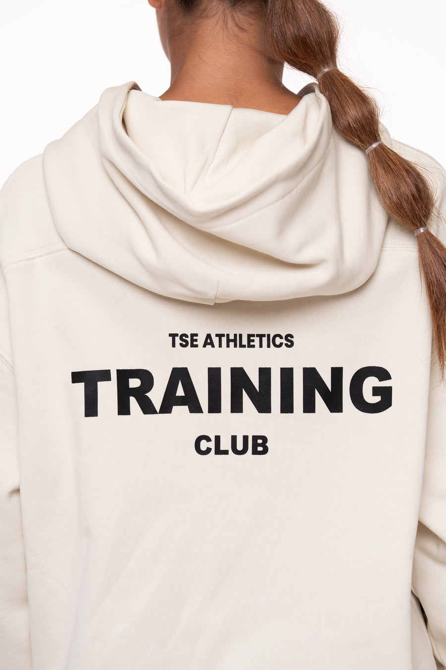 HOODIE TRAINING CLUB - OFF WHITE