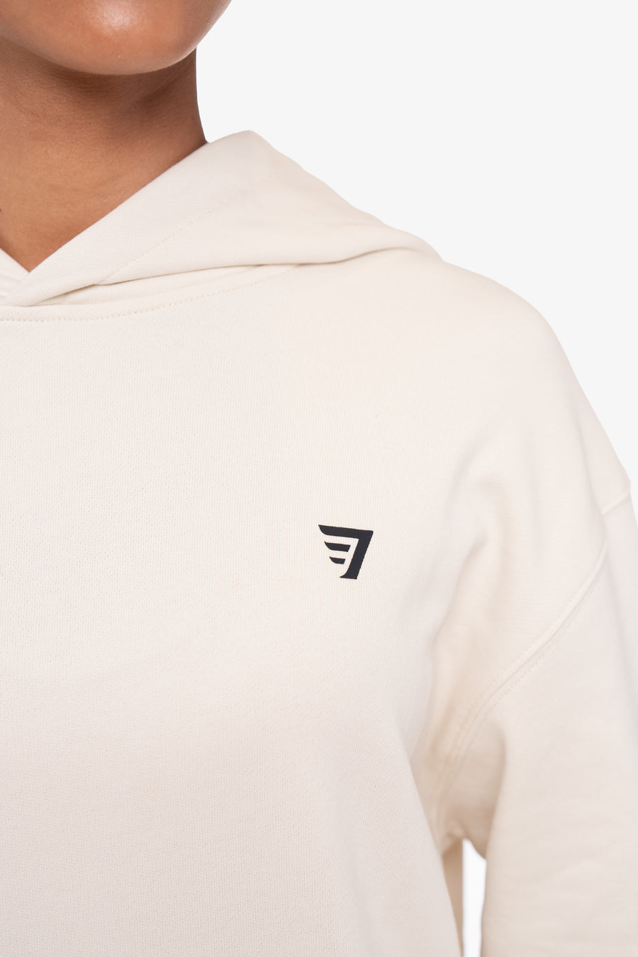 RELAXED HOODIE OFF - WHITE