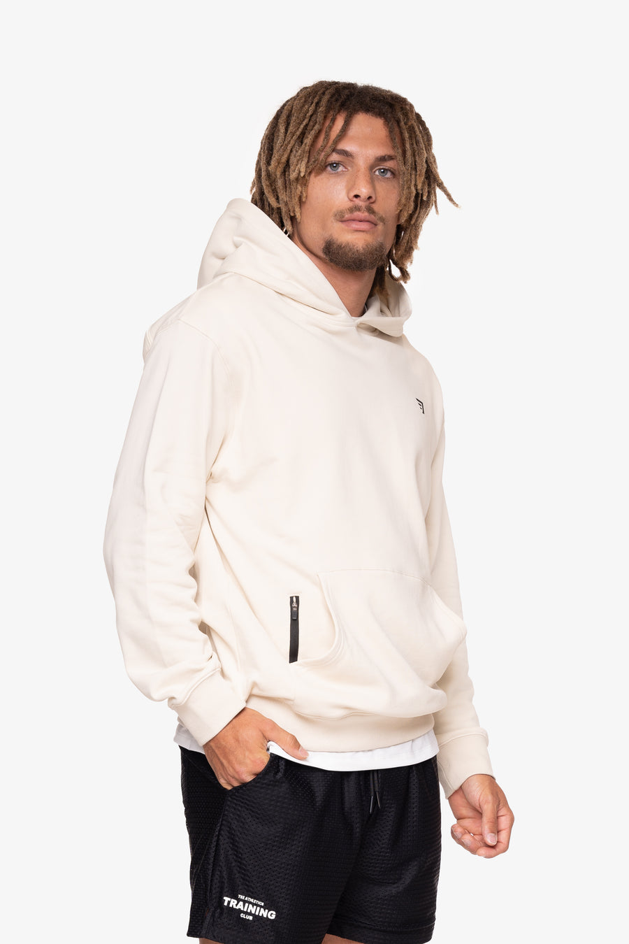 RELAXED HOODIE OFF - WHITE