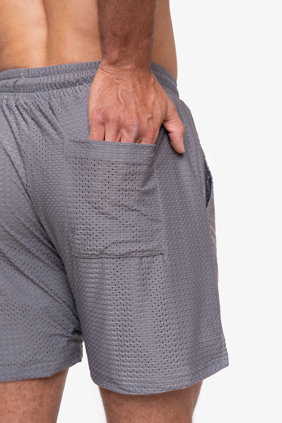 SHORT AERO MESH - GREY