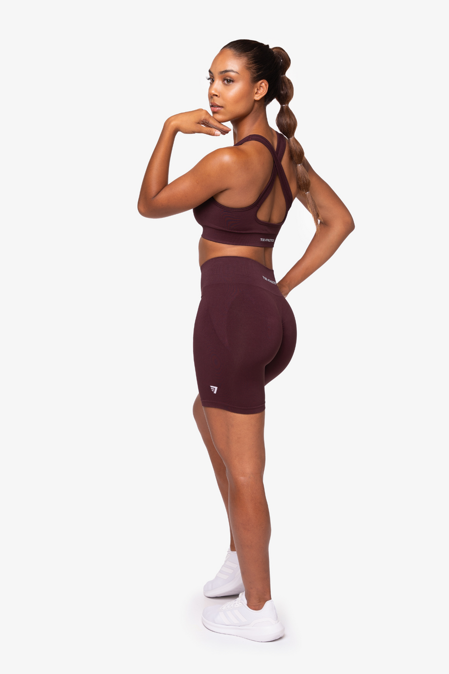 SHORT SCULPT SEAMLESS - CRANBERRY