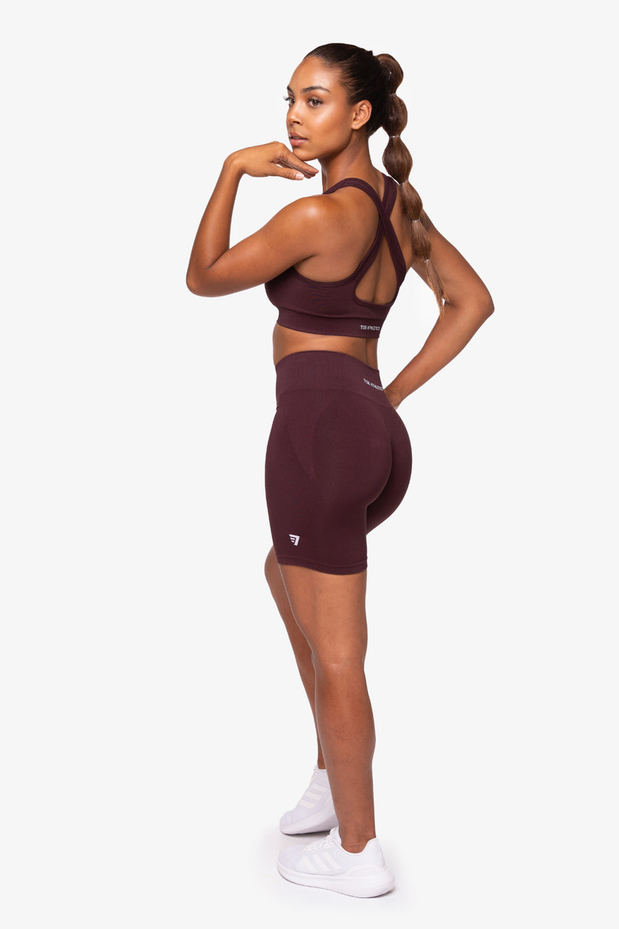 SHORT SCULPT SEAMLESS - CRANBERRY