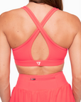 BRASSIÈRE ZIP TECH SMOOTH-FIT - PAPAYA