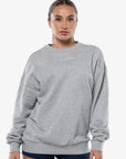 SWEATSHIRT LOOSE MINIMAL - FROST