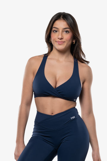 BRASSIERE TWIST STRONG BACK - MIDNIGHT