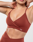 BRASSIÈRE CROSSED AJUSTABLE SMOOTH-FIT - SIENNA