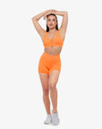 BRASSIERE ZIP TECH - APRICOT