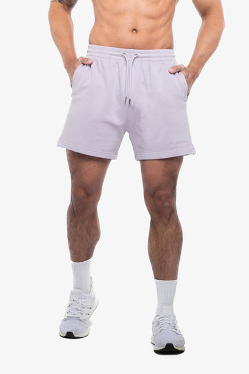 SHORT RELAXED MINIMAL - LILAC