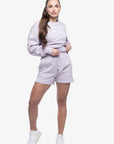 SWEATSHIRT LOOSE MINIMAL - LILAC