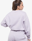 SWEATSHIRT LOOSE MINIMAL - LILAC