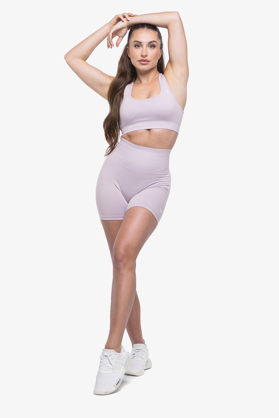 SHORT SCULPT HIGH RISE SEAMLESS - LILAC