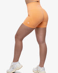 SHORT SCULPT HIGH RISE SEAMLESS - APRICOT