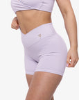 SHORT CROSSED POCKET - LILAC