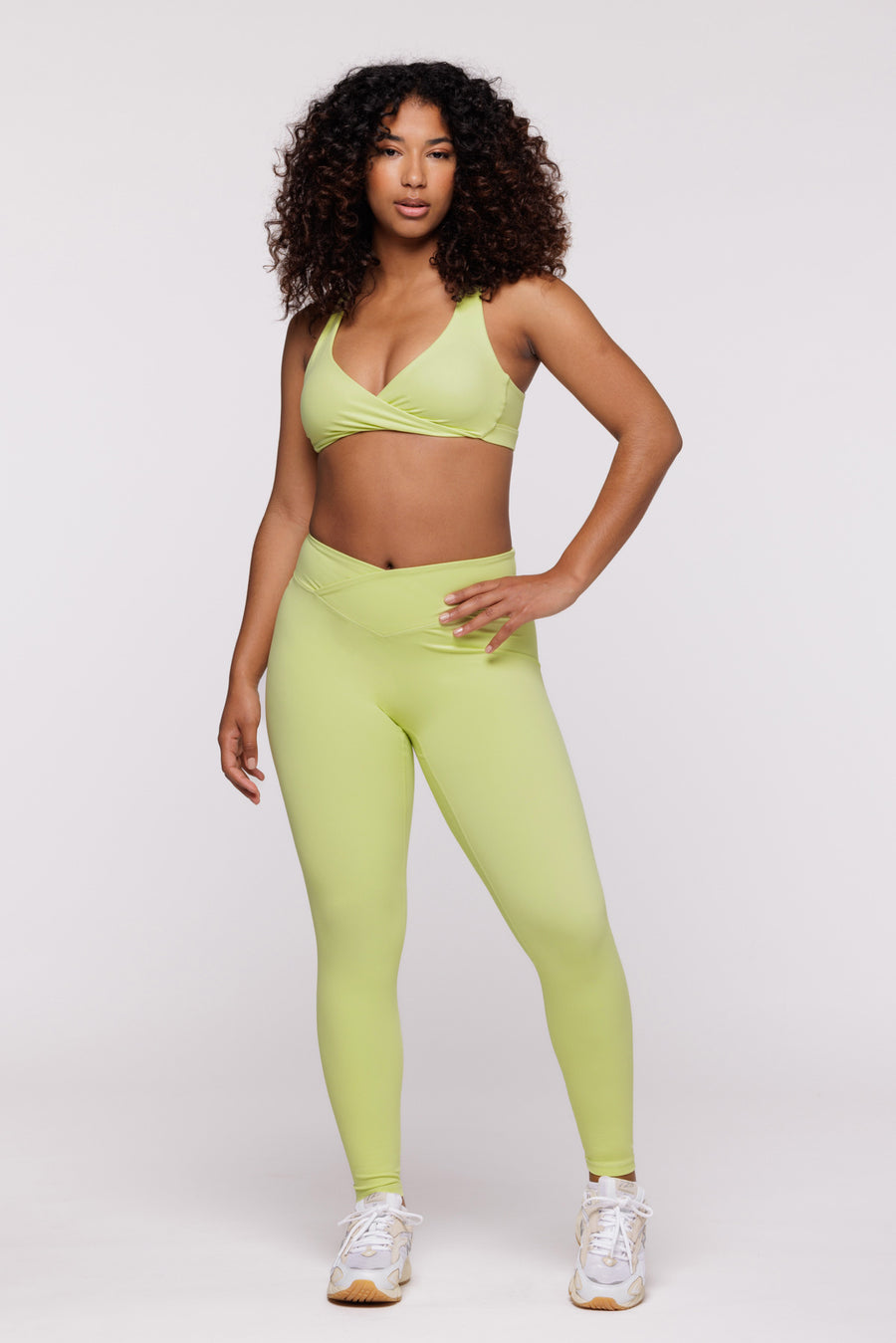 BRASSIERE TWIST STRONG BACK - ANIS
