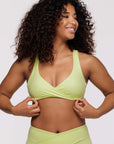 BRASSIERE TWIST STRONG BACK - ANIS