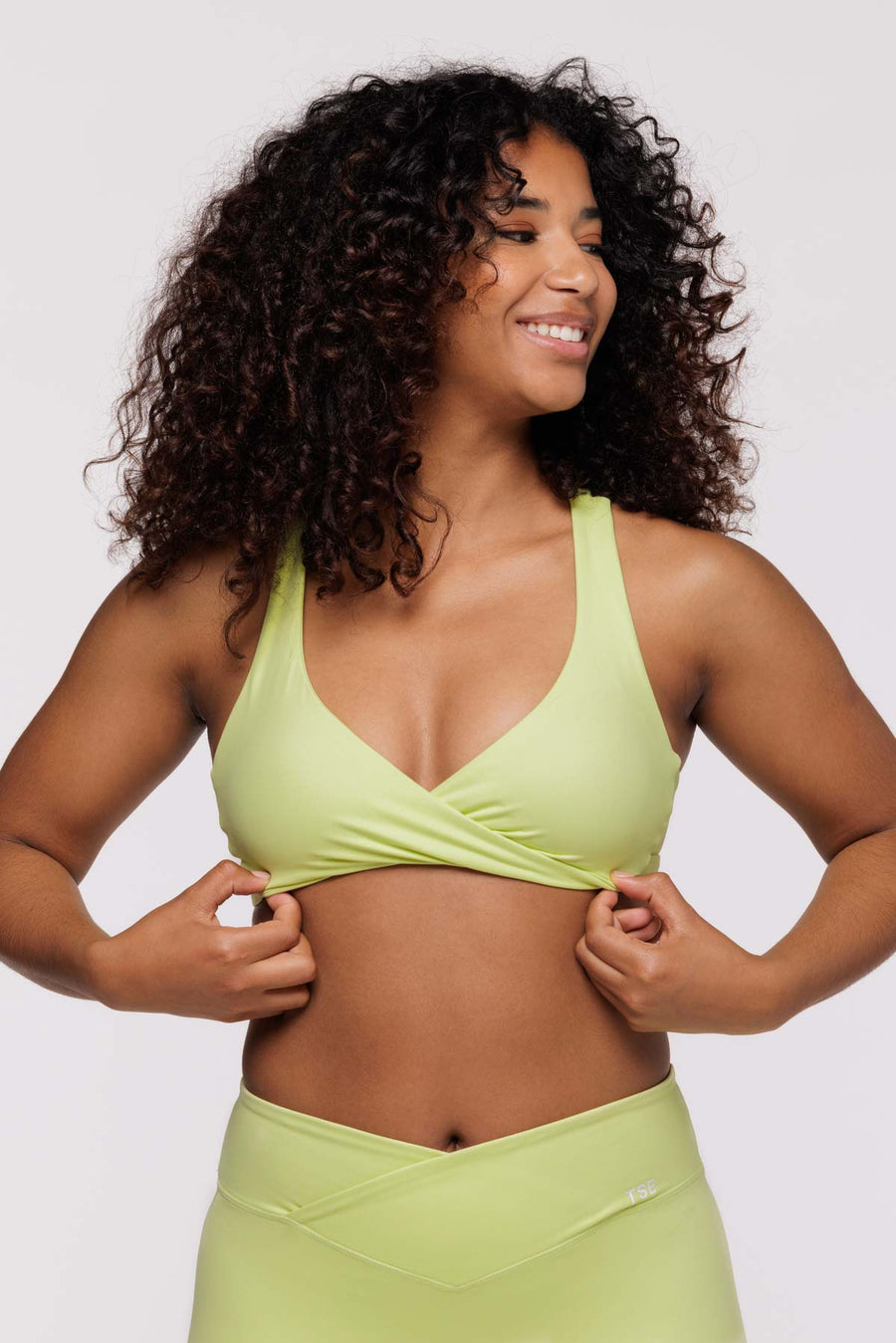 BRASSIERE TWIST STRONG BACK - ANIS